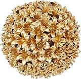 Künstliche Buchskugel gold 12cm Dekorative Pflanzenkugel Buchs Graskugel Partydeko Hochzeitsdeko Tischdeko Dekokugel Kugeln Kunstpflanze Kugel Ornament Kunstpflanze Hochzeit Party Dekor Silvester