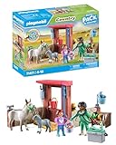 PLAYMOBIL | Country | Tierarzteinsatz bei den Eseln |Spielzeug für Kinder ab 4 Jahren | 71471