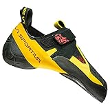 LA SPORTIVA Skwama Gelb - Sensibler Flexibler Kletterschuh, Größe EU 42.5 - Farbe Black - Yellow