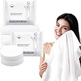 Komprimiertes Badetuch Set, Outdoor Handtuch, 25 Badetuch 70x140 Set, Komprimiertes Badetuch Wiederverwendbar, Kleine Reiseartikel, Schwimmzubehör