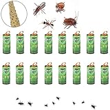 LYPER 16Stück Fliegenfallen für drinnen im Freien, Fliegenfänger, Premium Fliegenvernichter Gegen Fruchtfliegen Fliegen Mücken und Motten, Fliegenfalle Klebestreifen Fliegenfalle Innenbereich-16