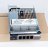 Heretom HYBRID Festplatten Rahmen 6,3 cm (2,5 Zoll) 9W8C4 Adapter zu 8,9 cm (3,5 Zoll) F238F Tray Caddy für Dell R730xd R720xd T610 T630 R320 R420 R530 R720 T320 T420 T620 T430 MD1200 MD3200