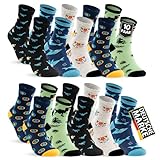10 Paar Kinder Socken Jungen & Mädchen Baumwolle Kindersocken 54395 (31-34)