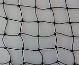 Lutateo Katzenschutznetz, 3 m Breite, 3 cm Masche, Schwarz, PE (Polyethylen), Balkonnetz, Katzennetz, Netz, für Katzenbesitzer, unisex