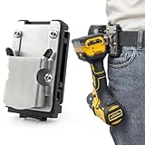 otuiaim Clip-on Werkzeug Gürtelclip - Clip-on Werkzeuggürtelhalter, 304 Edelstahl Werkzeugclips für Haken Clips Werkzeuge, für Akkubohrer, Schlagschrauber, Nagler, Maßband