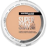 Maybelline New York 2-in-1 Puder Make-Up, Wasserfest und mattierend mit hoher Deckkraft, Super Stay Hybrid Powder Foundation, Nr. 40, 1 Stück