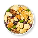 1001 Frucht Edle Nussmischung 1000 g naturbelassene Nüsse veredelt mit Cranberrys ohne Zuckerzusatz und ohne Zusätze vegan I Exklusiver Beeren Nuss-Mix I