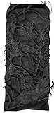 Damen Punk Fingerlose Handschuhe,Schwarze Ripped Gothic Handschuhe,Hexen Kostüm Halloween,Halloween Cosplay Karneval Thema Party Kostümparty Zubehör,Schwarze Punkhandschuhe Spinnennetz Armwärmer