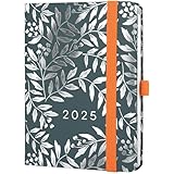 Boxclever Press Everyday Kalender 2025. Taschenkalender 2025 von Jan - Dez. 25. Leichter Kalender 2025 Buchkalender. Terminplaner 2025 mit Seiten für Notizen & Listen. Bildschöne Geschenke für Frauen.