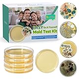 Schimmeltest-Set mit 4 einzelnen Tests – DIY-Form-Test-Set für Zuhause – inklusive detaillierter Anleitung zur Schimmelidentifikation – schneller und zuverlässiger Schimmeldetektor für Zuhause