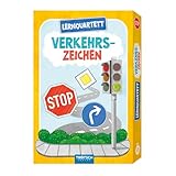 Trötsch Lernquartett Verkehrszeichen: Kartenspiel Gedächtnisspiel Lernspiel
