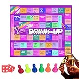 Trinkspiele | Trinkwürfelspiel Set Als Familienpartyspiel,Interaktive Herausforderungen Für Reise Feiertage Halloween Freunde Hochzeit Feiern