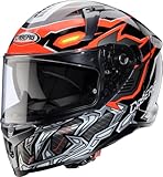CABERG HELMET AVALON X GURKHA BLACK/GREY/ORANGE FLUO M
