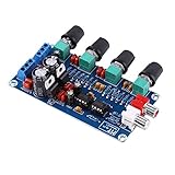 NE5532 HiFi HiFi OP -Prifiere -Band mit Volumenkontrolle High Fidelity Vorverstärker für Seinen Deformierten Heißkanal Doppelkanal, Sockets, 105 Mm X 54 Mm