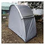 QSTGX Fahrradabdeckung FüR 2 FahrräDer Lagerzelt Für Motorräder, Gartengeräte, Rasenmäher Abmessungen 200 x 80 x 165 cm(C)