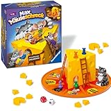Ravensburger Kinderspiele 24562 - Max Mäuseschreck - Würfelspiel für 2 bis 4 Spieler, Kinderspiel ab 4 Jahren - Geburtstagsgeschenke