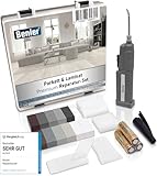 Laminat Reparaturset Grau - Profi-Set, Vinyl & Parkett Reparaturset, Holz Reparaturset, Hartwachs Reparaturset, Holzreparatur Set, Vinyl Reparaturset, Laminat Reparatur, PVC Vinylboden Reparaturset
