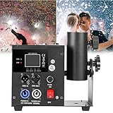 Elektronische Multicolor Konfetti Konfettikanonen-Werfermaschine, Kanone, elektrisches Gebläse, DMX/Fernbedienung für Veranstaltungen, Partys, Clubs, Hochzeiten, Konzerte