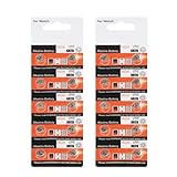 Piceioep Hohe Kapazität AG4 377/LR626SW Coin Cell Batteries Alkaline Watch Batteries Leckroichte Uhr Batterie Für Kinderspielzeug