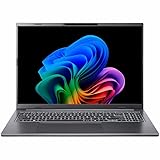 Acer Aspire 16 AI OLED Notebook, A16-52M Ultrabook/Laptop, 16-Zoll OLED 2048 x 1280 120 Hz, Intel Core Ultra 9 288V, 32 GB RAM, 2 TB SSD, Intel ARC 140V GPU, Windows 11, Grau
