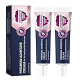 Thermoplastic Denture Adhesive,2× 40G Zahnprothesen Haftgel,Thermoplastische Haftcreme Unisex Tägliche Pflege Unterwegs, Thermoplastischer Prothesenkleber Für Zahnprothesen