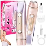 Intimrasierer für Frauen, 2-in-1 Dual Head Elektrischer Rasierer, Rasierer Damen Intimbereich, Damenrasierer Elektrisch, IPX7 was Serdicht mit USB-Aufladung für Beine, Arme, Achseln und Bikinizone