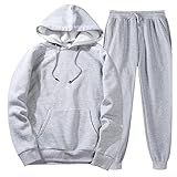 Generisch Fitness Hoodie Plus Freizeit Winter Fleece mit Frauen Anzüge Weste Ärmellos Kurz (GY1, L)