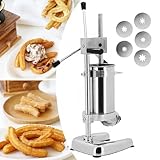 Kommerzielle Churro-Füllmaschine aus Edelstahl für effiziente Donut- und Obstfüllung in Restaurants und Küchen