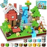 ToyUnited Magnetische Bausteine 100 Stück Magnetblöcke - BAU Deinen Eigenen Zauberwald mit Waldtieren, Elfen & Abenteuern! Kreatives Spielzeug ab 4 5 6 7 Jahren für Jungen & Mädchen