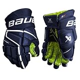 Bauer Vapor 3X Handschuhe Junior, Größe:11 Zoll, Farbe:Navy