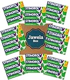 Stimorol Spearmint Kaugummis Spearmint Flavour 10 x 3er Pack - zuckerfrei - 10 x 30 Dragees - Frischer Atem - Jawela Set - Minz Kaugummi