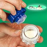 Tablettenmörser mit Vorratsfach Pillenmörser, spülmaschinenfeste Kosmetex Alltagshilfe Tabletten Zerkleinerer