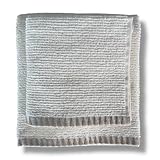 M . S Maison Sucrée Paar Handtücher für Gesicht und Gästehandtücher aus Baumwoll-Frottee, Jacquard-Verarbeitung, 475 g/m², Art. Brera (Butter)