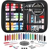 Coquimbo Nähset mit Nähzubehör, Nähzeug Weihnachtsgeschenke für Frauen Anfänger Reisende Kinder Adventskalender 2025 Füllung, Nähset Grundausstattung Sewing Kit für Hause Reise Camping & Notnähen