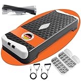 DH FitLife Stepper Für Zuhause | Verstellbares Steppbrett 10/15 cm | Aerobic Stepbenches & Step Up Brett mit Balance-Training | Trittstufe Für Stepper Fitness & Koordinationstraining