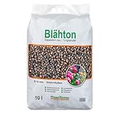 HanseGrand Blähton Tongranulat Beutel Hydrokultursubstrat Pflanzkästen Kübel Pflanztöpfe Drainagematerial 10 Liter Sack