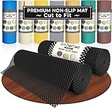 DIY Doctor Antirutsch-Griffrollen (2er Pack) – 190 x 30cm – rutschfeste Gummimatte für Teppiche & Laminatböden
