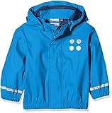 LEGO Wear Baby-Jungen Justice 101-RAIN Jacket Regenjacke, Blau (Blue 556), Gr. 92