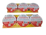 Till Sicherheits-Brennpaste 2x 3er à 80g (6 Stück) - Ideal für Fondue, Rechaud, Chafing Dishes & Tischgrills - Sichere & Sauber verbrennende Paste