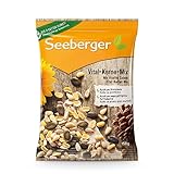Seeberger Vital-Kerne-Mix: Kernig-knackige Mischung aus Pinien-, Sonnenblumen-, Kürbis- und Sojakernen - als Backzutat, für Salat und Müsli, vegan | 150 g (1er Pack) | Verpackung kann abweichen