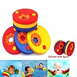 kaianda - 6 Pack Swimming Sleeves, Swimming Discs, schwimmflügel Kinder, Very Suitable for Children to Learn to Swim