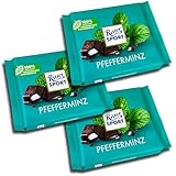 3 er Pack Ritter Sport Pfefferminz 3 x 100g