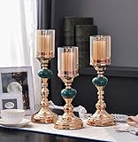 Teelichthalter, Kerzenhalter, klassische goldene Metalllegierung, Kerzenhalter, Party, Weihnachten, Kerzenleuchter, Kirche, Hochzeit, Tafelaufsatz, Kerzenständer, antike Heimdekoration, Mitte