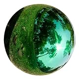 Abaodam Spiegelkugel Kugel Reflektierende Dekokugel für Garten und Terrasse Farbige Polierte Ganzkugel Gartenornamente für Visuelles Interesse