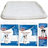 Schecker Stubenrein Welpentoilette Plus Löseplatzmarkierer Plus 14 Unterlagen EIN besonders praktisches Hilfsmittel bei der Welpenerziehung