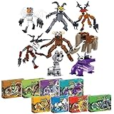 Generisch 99 Nächte im Wald Baublock Spielzeug Set, 8 Boxen 480pcs Ziegel Blöcke für Kinder und Erwachsene, Hirsch Monster Wald Kreaturen Block Figuren, Kreative Bauspiele, für Fans Jungen Mädchen