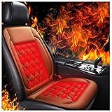 Sitzheizung Auto Auflage - Pkw Sitzauflage Intelligente Steuerung - rutschfest Universal Sitzbezug Auto Vordersitz Autositz,2PCS