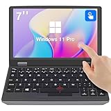 HAICOTECH 7 Zoll Mini Laptop, N95 Touchscreen Tablet PC, Taschencomputer, 32 GB RAM, 1 TB SSD, Ultrabook-Notebook, 2,0 MP, Win-11 Pro, Mini-HDMI, TF-Karte – für Büro/Reisen/Studenten/QWERTY