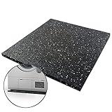 KARAT Antivibrationsmatte 60x60 cm für Waschmaschinen und Trockner – Rutschfeste Gummimatte mit exzellenter Schwingungsdämpfung, öl- und schmutzresistent, ideal für Feuchträume (0,5cm)