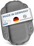 Schwanfeld® Badewannenkissen [EXTRA SICHER] - inkl. extra starken Saugnäpfen - Badewannenkissen Nacken für Sensitive Haut [Oeko-TEX® 100 Standard] - Badekissen Geruchsneutral (Made in Germany)